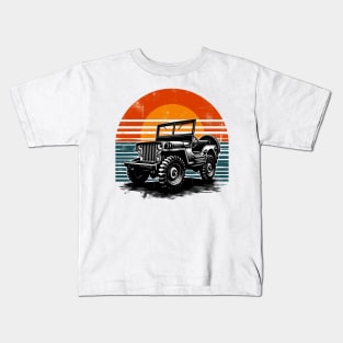 Willys Jeep Kids T-Shirt